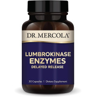 Комплекс для профилактики давления и кровообращения Dr. Mercola Lumbrokinase Enzymes 30 Caps