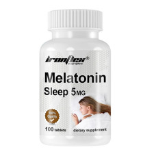 Мелатонін для спорту IronFlex Melatonin Sleep 5 mg 100 Tabs