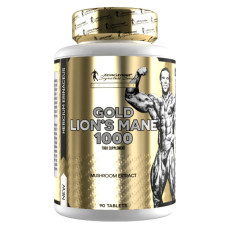 Комплекс для профілактики роботи головного мозку Kevin Levrone Gold Lion's Mane 1000 mg 90 Tabs