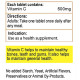Вітамін C 21st Century Vitamin C 500 mg 100 Chewable Tabs Orange
