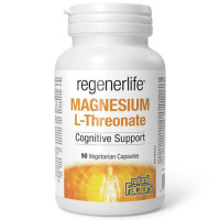 Микроэлемент Магний Natural Factors Regenerlife Magnesium L-Threonate 667 mg 90 Veg Caps
