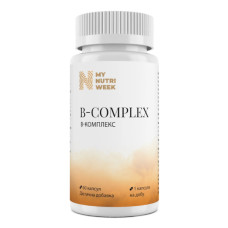 В комплекс My Nutri Week B-Complex 60 Caps