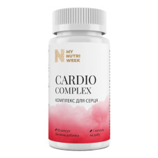 Комплекс для профілактики серця My Nutri Week Cardio Complex 90 Caps