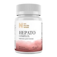 Комплекс для профілактики печінки My Nutri Week Hepato Complex 60 Caps