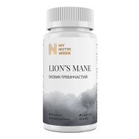 Комплекс для профілактики роботи головного мозку My Nutri Week Lion's Mane 1000 mg 60 Caps