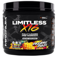 Комплекс до тренировки Magnum Nutraceuticals Limitless X16 Fully-Loaded Pre-Workout 552 g /20 servings/ Pineapple Punch