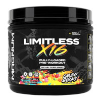 Комплекс до тренировки Magnum Nutraceuticals Limitless X16 Fully-Loaded Pre-Workout 550 g /20 servings/ Candy Rocks