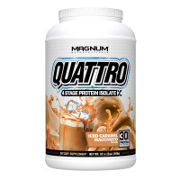 Протеин Magnum Nutraceuticals Quattro 910 g /24 servings/ Caramel Macchiato