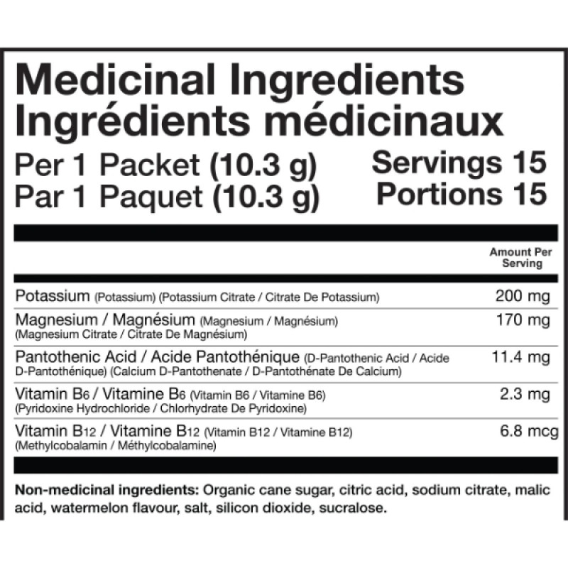 Ізотонік Magnum Nutraceuticals REFRESH Electrolytes + Vitamins 161 g /15 servings/ Watermelon
