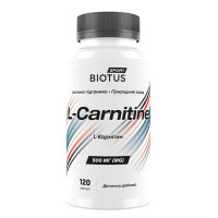 Карнитин Biotus L-Carnitine 500 mg 120 Caps