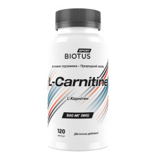 Карнітін Biotus L-Carnitine 500 mg 120 Caps