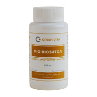Інозитол Green Visa Міо-інозитол 500 mg 90 капс