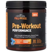 Комплекс до тренировки 21st Century Full Fuel 365™, Pre-Workout Performance 165 g /30 servings/ Blue Raz