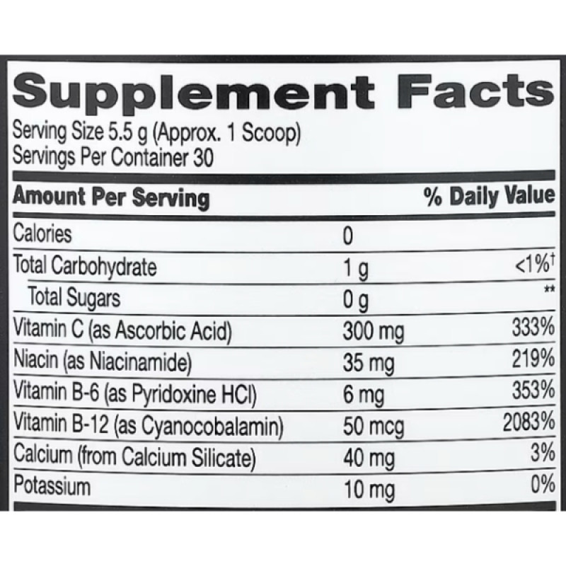 Комплекс до тренування 21st Century Full Fuel 365™, Pre-Workout Performance 165 g /30 servings/ Blue Raz