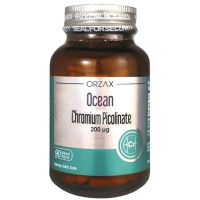 Мікроелемент Хром Orzax Ocean Chromium Picolinate 200 mcg 90 Veg Caps