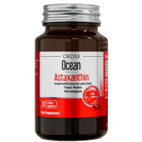 Астаксантин Orzax Ocean Astaxanthin 4 mg 30 Softgels