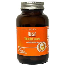 Вітамін C Orzax Ocean Vitamin C + Bioflavonoidler 1000 mg 30 Tabs