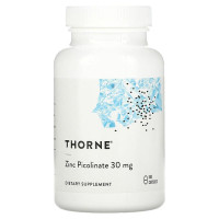 Мікроелемент Цинк Thorne Research Zinc Picolinate 30 mg 180 Caps
