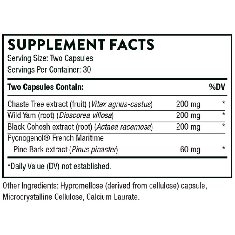 Комплекс при менопаузі Thorne Research Meta-Balance, Menopause Formula 60 Caps