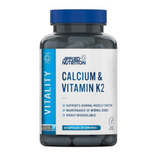 Вітамінно-мінеральний комплекс для спорту Applied Nutrition Calcium & Vitamin K2 60 Caps