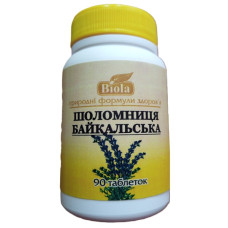 Комплекс для профілактики нервової системи Biola Шоломниця Байкальська 90 таб