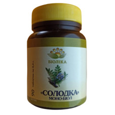 Корінь солодки Біоліка Моно-біол Солодка 90 таб