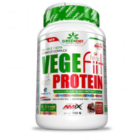 Протеїн Amix Nutrition GreenDay Vege-Fiit Protein 720 g /24 servings/ Double Chocolate