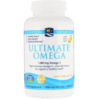 Омега 3 Nordic Naturals Ultimate Omega 1280 mg 120 Soft Gels Lemon NOR-02790