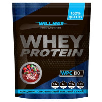 Протеїн Willmax Whey Protein 80 920 g /23 servings/ Wild Berry