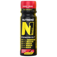 Комплекс до тренировки Nutrend N1 Preworkout Shot 60 ml Cherry Crush
