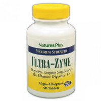 Травні ферменти Nature's Plus Ultra-Zyme 90 Tabs
