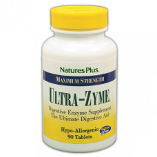 Травні ферменти Nature's Plus Ultra-Zyme 90 Tabs