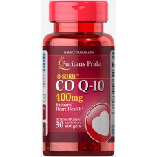 Коензим Puritan's Pride Q-Sorb Co Q-10 400 mg 30 Caps