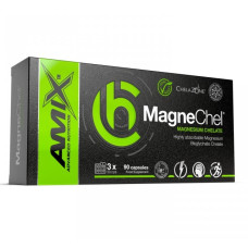 Мікроелемент Магній для спорту Amix Nutrition ChelaZone MagneChel Magnesium Bisglycinate Chelate 90 Veg Caps