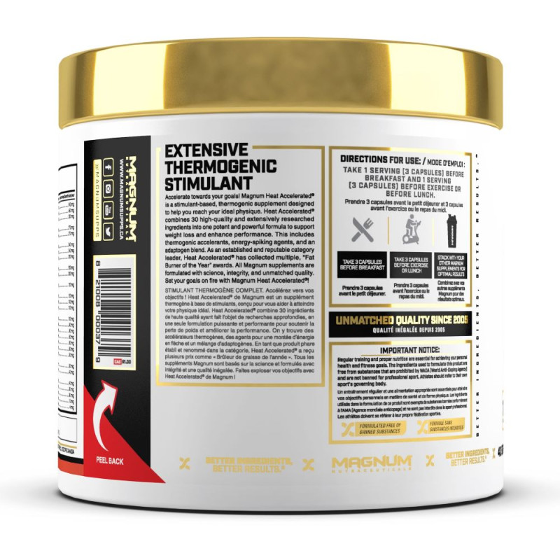 Комплексний жироспалювач Magnum Nutraceuticals Heat Accelerated 120 Caps