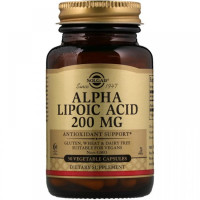 Альфа-ліпоєва кислота Solgar Alpha Lipoic Acid 200 mg 50 Veg Caps