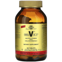 Вітамінно-мінеральний комплекс Solgar Formula V VM-75 Multiple Vitamins with Chelated Minerals 180 Tabs