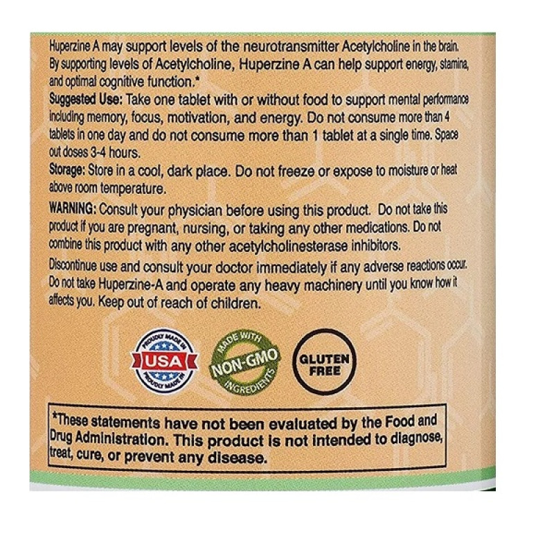 Гіперзін А Double Wood Huperzine A 200 mcg 120 Tabs