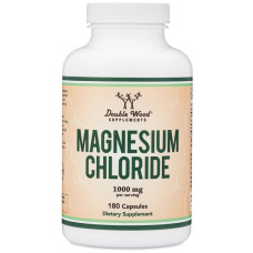 Мікроелемент Магній Double Wood Magnesium Chloride 1000 mg 180 Caps