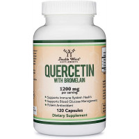 Кверцетин Double Wood Quercetin with Bromelain 1200 mg 120 Caps