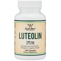 Натуральна добавка для імунітету Double Wood Luteolin 100 mg (2 caps per serving) 120 Caps