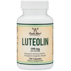 Натуральна добавка для імунітету Double Wood Luteolin 100 mg (2 caps per serving) 120 Caps
