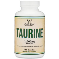 Таурин Double Wood L-Taurine 500 mg 180 Caps