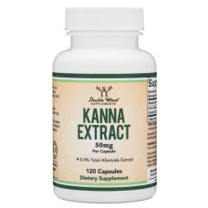 Комплекс для профілактики нервової системи Double Wood Kanna Extract 50 mg 120 Caps