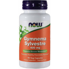 Джимнема сильвестра NOW Foods Gymnema Sylvestre 400 mg 90 Veg Caps
