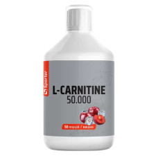 Жироспалювач для спорту Sporter L-carnitine 50000 500 ml /50 servings/ Cherry