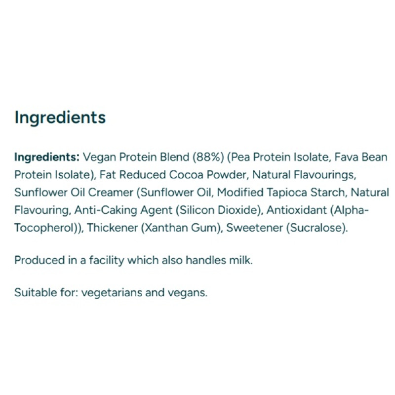 Протеїн MyProtein Impact Vegan Protein 1000 g /33 servings/ Chocolate