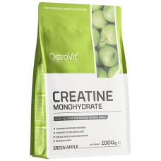 Креатин моногідрат OstroVit Creatine Monohydrate 1000 g /333 servings/ Green Apple