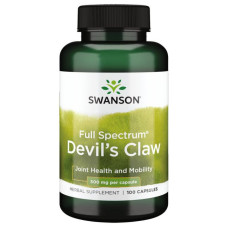 Коготь диявола Swanson Devil's Claw 500 mg 100 Caps