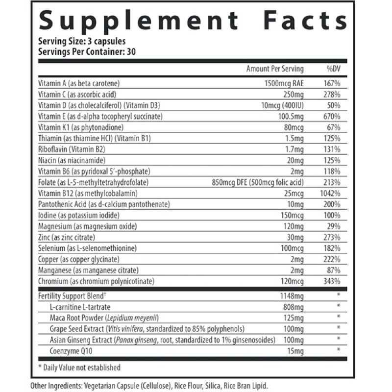 Витаминно-минеральный комплекс для мужчин Fairhaven Health FertilAid for Men 90 Caps